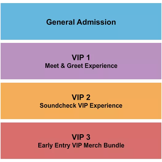 seating chart for Kansas Crossing Casino & Hotel - GA/VIPs - eventticketscenter.com