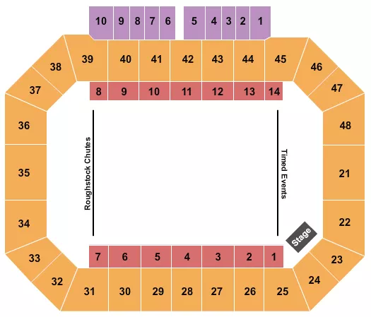 Yeager Coliseum Seating Chart