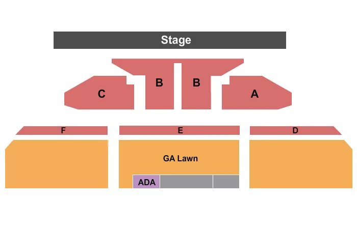seating chart for KEMBA Live! - End Stage - eventticketscenter.com