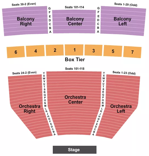 Kennedy Center Eisenhower Theater Events, Tickets, and Seating Charts