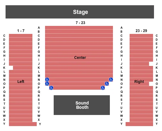 seating chart for Kentucky Opry - Endstage - eventticketscenter.com