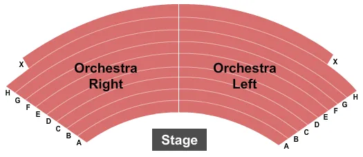seating chart for Kephart Theatre at Salina Community Theatre - End Stage - eventticketscenter.com