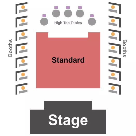 seating chart for Keystone Theatrics - Endstage - eventticketscenter.com