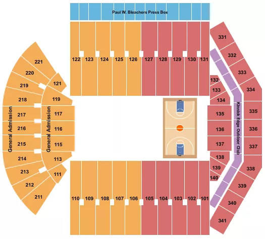 Kinnick Stadium Tickets & Seating Chart - ETC