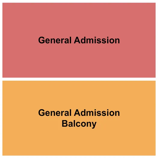 seating chart for Vivid Music Hall - GA/Balcony GA - eventticketscenter.com