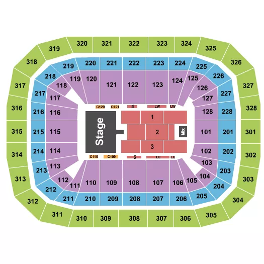 seating chart for Kohl Center - Smashing Pumpkins - eventticketscenter.com