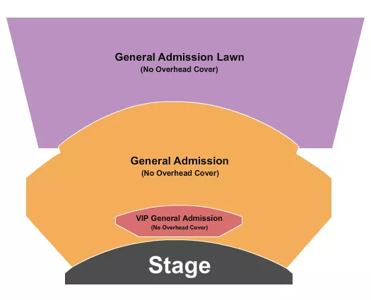 seating chart for Koka Booth Amphitheatre At Regency Park - GA By Level - eventticketscenter.com