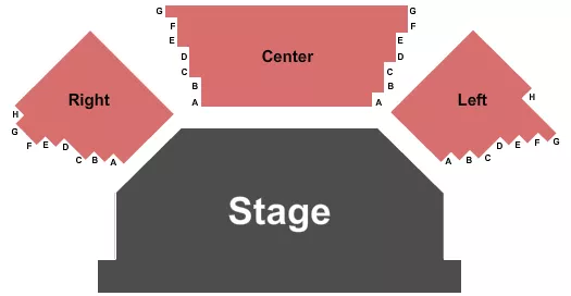 seating chart for Kolgelman Theatre At West Potomac High School - Endstage - eventticketscenter.com