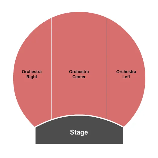 seating chart for Kupferberg Center for the Arts - Goldstein Theatre - Endstage - eventticketscenter.com