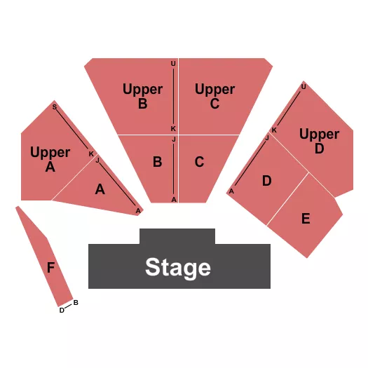 seating chart for La Casa de Cristo Lutheran Church - End Stage 2 - eventticketscenter.com