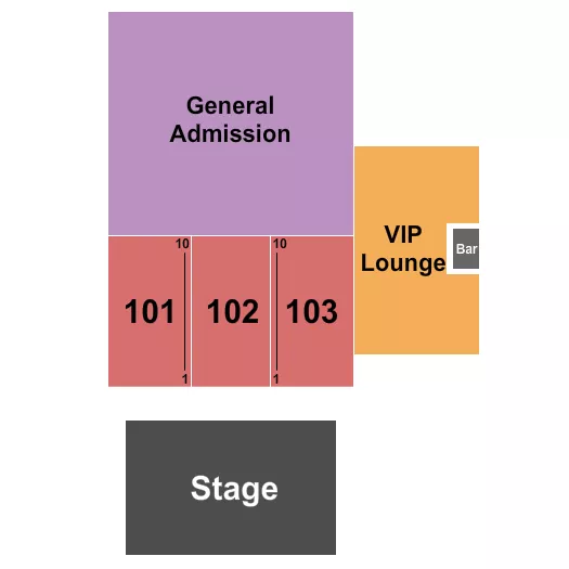 seating chart for La Crosse Center - Chayce Beckham - eventticketscenter.com