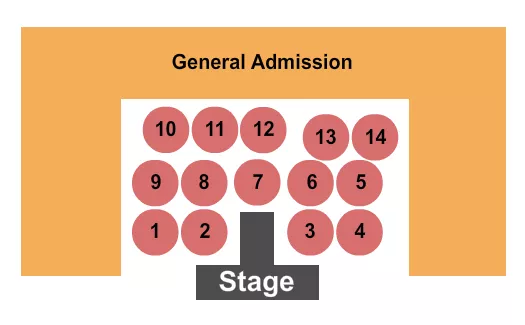 seating chart for La Crosse Center - Dragging With The La Crosse Stars - eventticketscenter.com