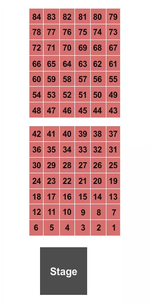 seating chart for La Crosse Center - Endstage Tables 2 - eventticketscenter.com