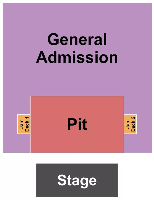 seating chart for La Crosse Oktoberfest Grounds - GA/Pit/Jam Deck - eventticketscenter.com