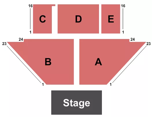 seating chart for LaGrange County 4-H Fair - Endstage 2 - eventticketscenter.com
