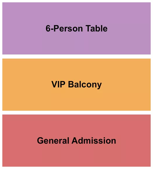 seating chart for LaMar Performance Cinema - GA/VIP Balcony/Table - eventticketscenter.com