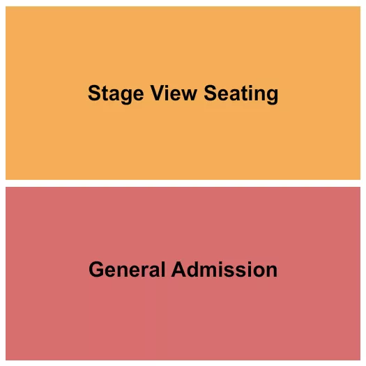 seating chart for La Rosa - Tucson - GA/Stage View - eventticketscenter.com
