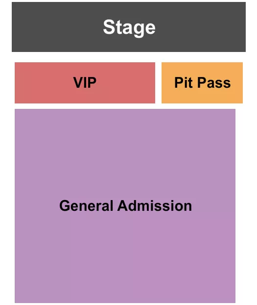 seating chart for Lake Afton - Festival - eventticketscenter.com