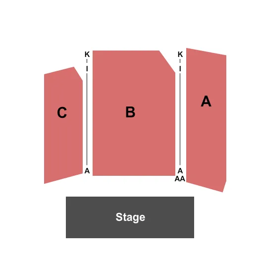 seating chart for The Acorn Center - End Stage - eventticketscenter.com