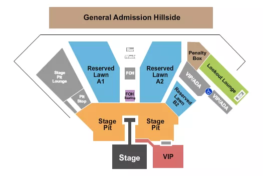 seating chart for Laketown Ranch Music & Recreation Park - Sunfest - eventticketscenter.com