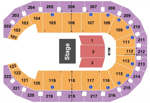 seating chart for Landers Center - Halfhouse Reserved - eventticketscenter.com