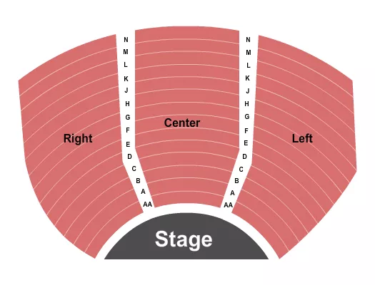 seating chart for Lane Community College - Endstage - eventticketscenter.com