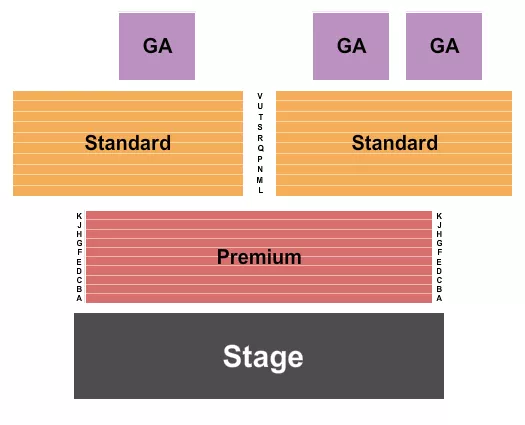 seating chart for Lane County Fair - Main Stage - Endstage 5 - eventticketscenter.com