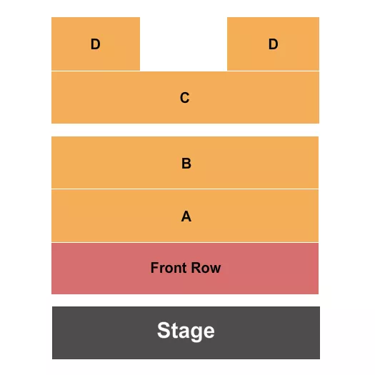 seating chart for Langston Hughes Performing Arts Institute - Candlelight - eventticketscenter.com