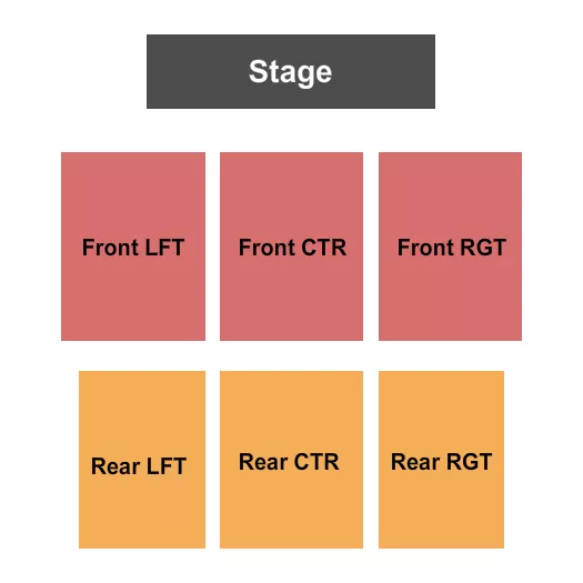 seating chart for Lansdowne Theater - End Stage - eventticketscenter.com