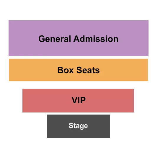 seating chart for Lassen County Fairgrounds - Endstage VIP - eventticketscenter.com