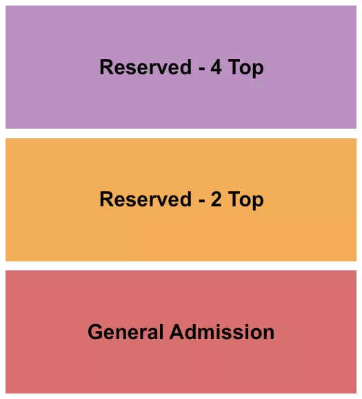 seating chart for Last Concert Cafe - GA/Reserved - eventticketscenter.com