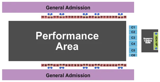 seating chart for Lazy E Arena - Rodeo - eventticketscenter.com