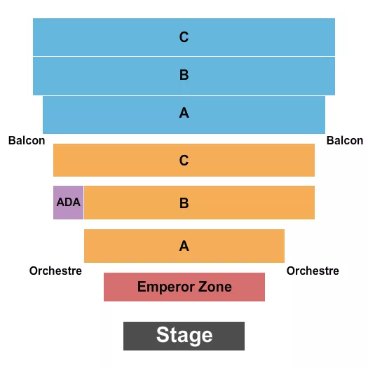 seating chart for Le National - The Empire Strips Back - eventticketscenter.com