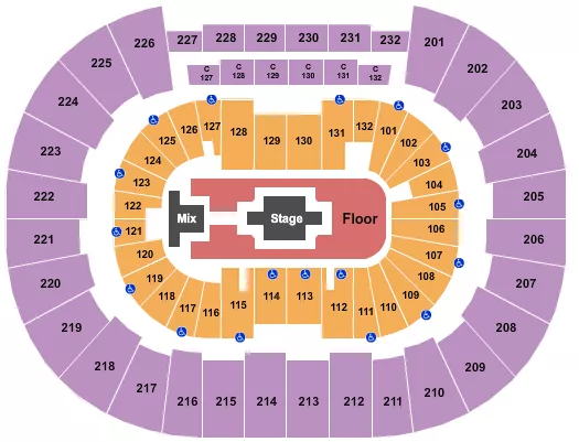 Legacy Arena at The BJCC Tickets & Seating Chart - ETC