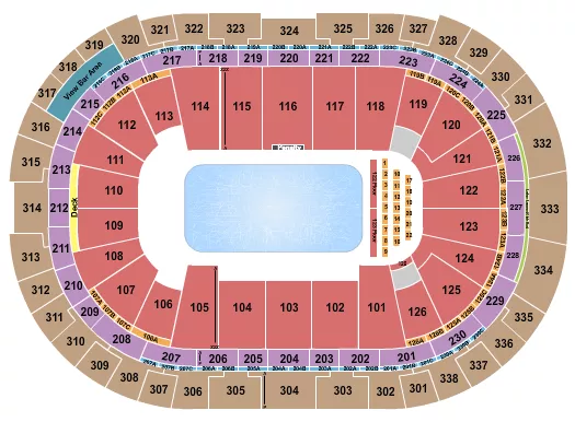 seating chart for Lenovo Center - Disney On Ice - eventticketscenter.com