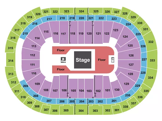 seating chart for Lenovo Center - Forrest Frank - eventticketscenter.com