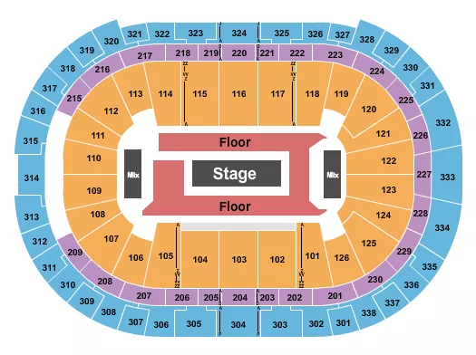 seating chart for Lenovo Center - Rod Wave - eventticketscenter.com