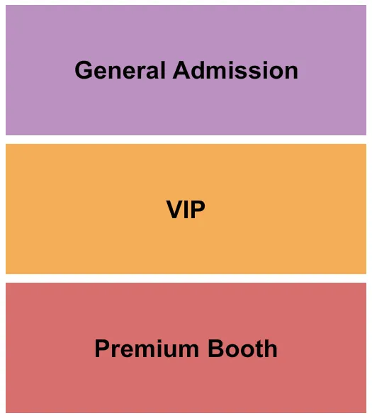 seating chart for Levity Live Comedy Club at Palisades Center - Premium/VIP/GA - eventticketscenter.com