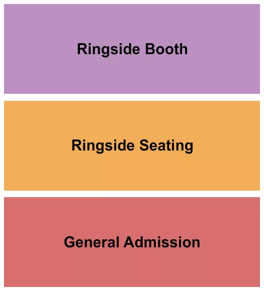seating chart for Levity Live Comedy Club at Palisades Center - Wrestling - eventticketscenter.com