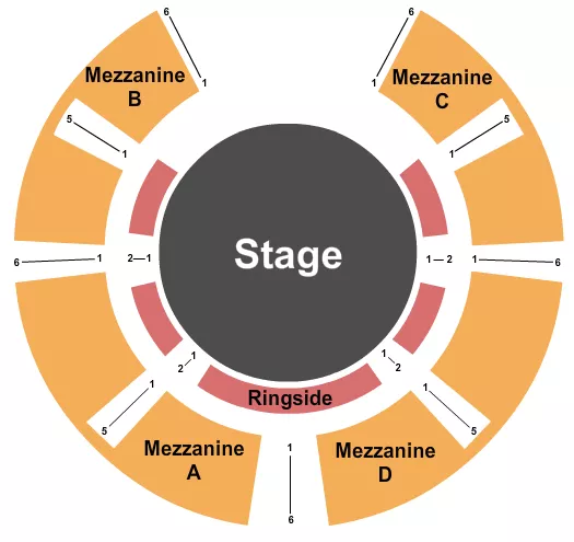 seating chart for Lewis & Clark County Fairgrounds - Helena - Cirque Ma'Ceo - eventticketscenter.com