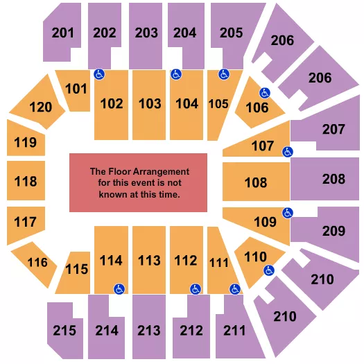 Liacouras Center Seating Chart