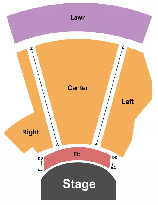 seating chart for Libbey Bowl - Endstage Pit - eventticketscenter.com