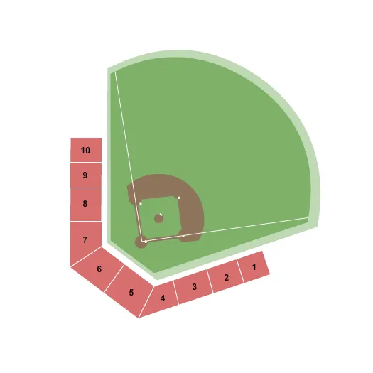 seating chart for Liberty Baseball Stadium - Baseball - eventticketscenter.com