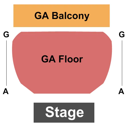 seating chart for The Lincoln Theatre - Raleigh - Weekend Excursion - eventticketscenter.com