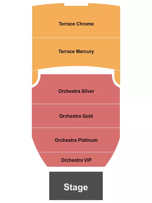 seating chart for Lisner Auditorium - Endstage 2 - eventticketscenter.com