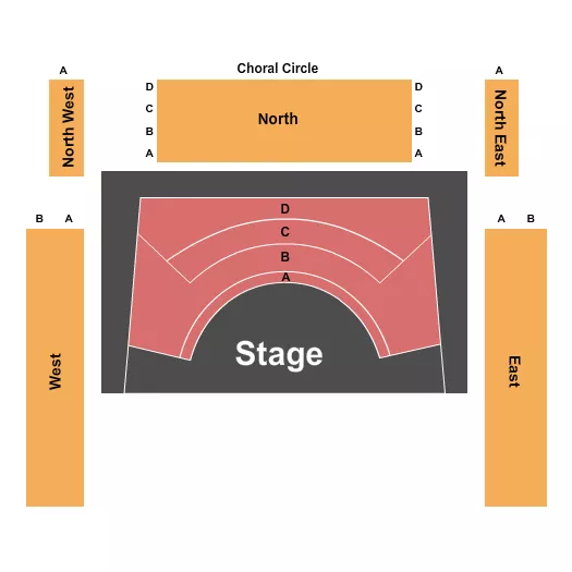 seating chart for Loft - Weill Hall At Green Music Center - Endstage - Loft Layout - eventticketscenter.com