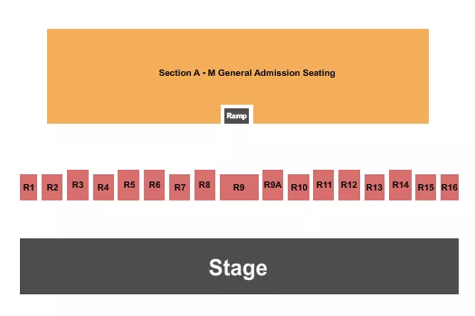 seating chart for Logan County Fairgrounds - CO - End Stage GA - eventticketscenter.com