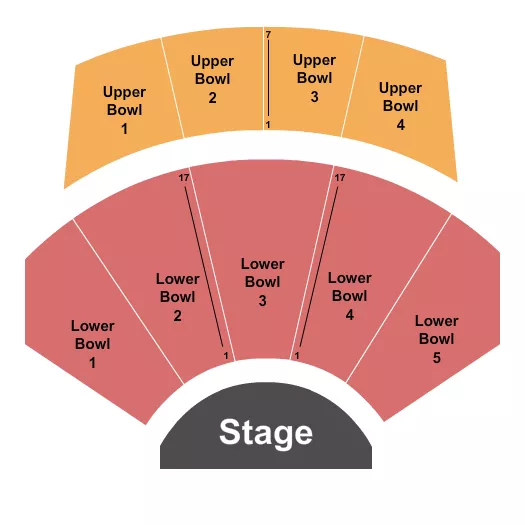 seating chart for Logan High School Theater - Endstage - eventticketscenter.com
