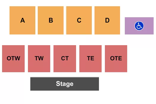 seating chart for Lorain County Fair - Endstage 2 - eventticketscenter.com