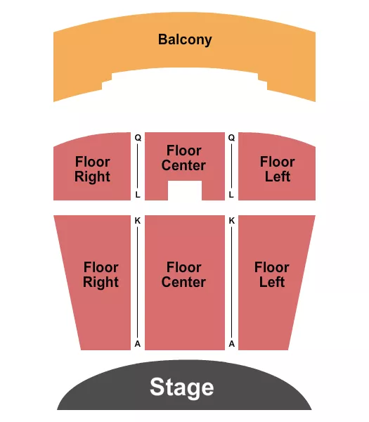 seating chart for Lorton Performance Center - End Stage - eventticketscenter.com